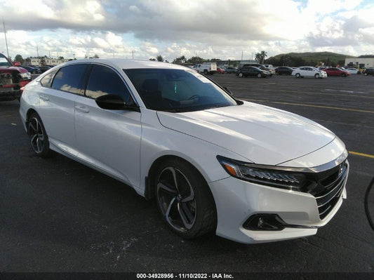 2022 HONDA ACCORD SEDAN SPORT VIN: 1HGCV1F32NA001689