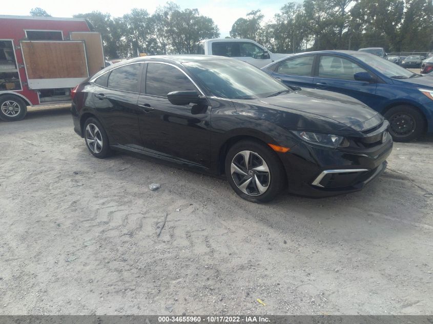 2021 HONDA CIVIC SEDAN LX VIN: 2HGFC2F65MH504605