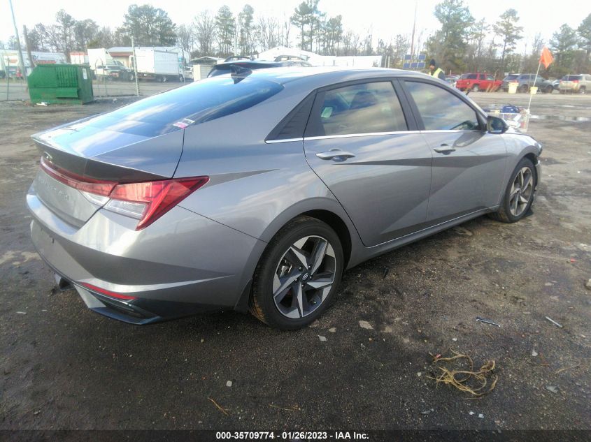 2022 HYUNDAI ELANTRA SEL VIN: KMHLN4AG8NU364583