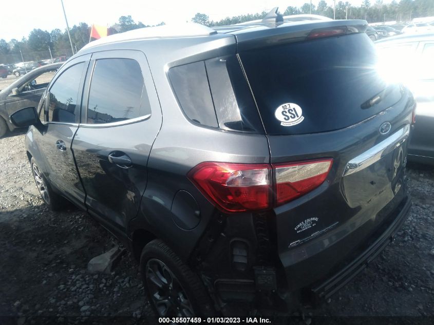 2021 FORD ECOSPORT TITANIUM VIN: MAJ3S2KE7MC396577