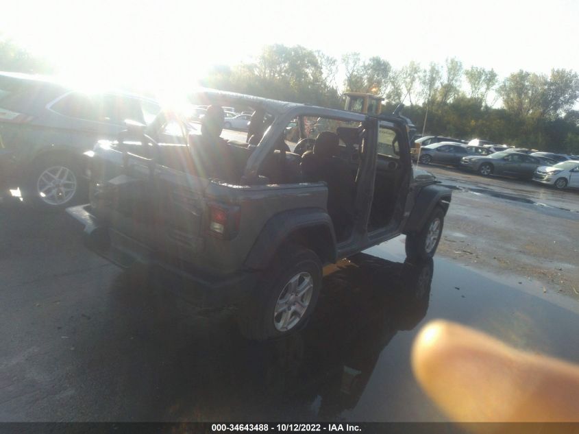 2020 JEEP WRANGLER UNLIMITED SPORT S VIN: 1C4HJXDG4LW266400