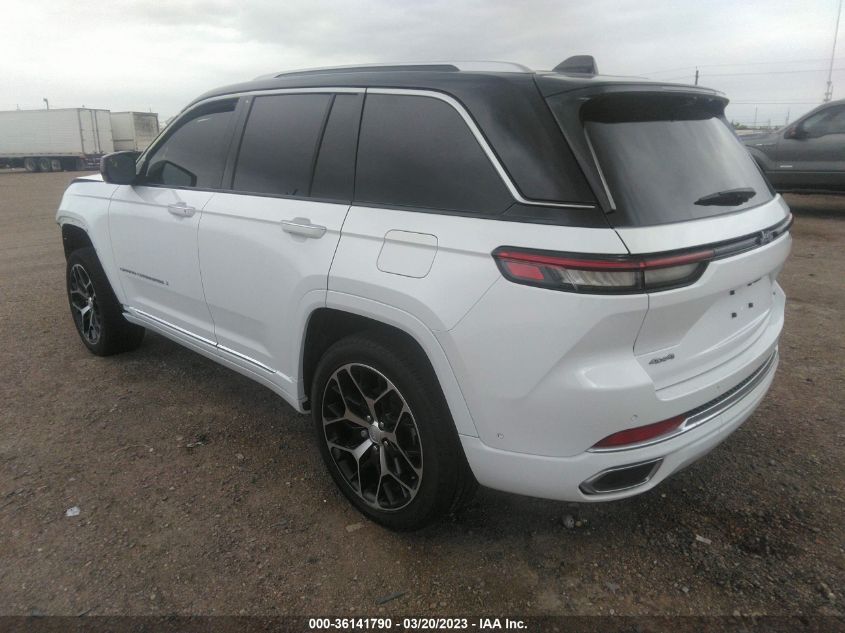 2023 JEEP GRAND CHEROKEE SUMMIT RESERVE VIN: 1C4RJHEG1P8712490