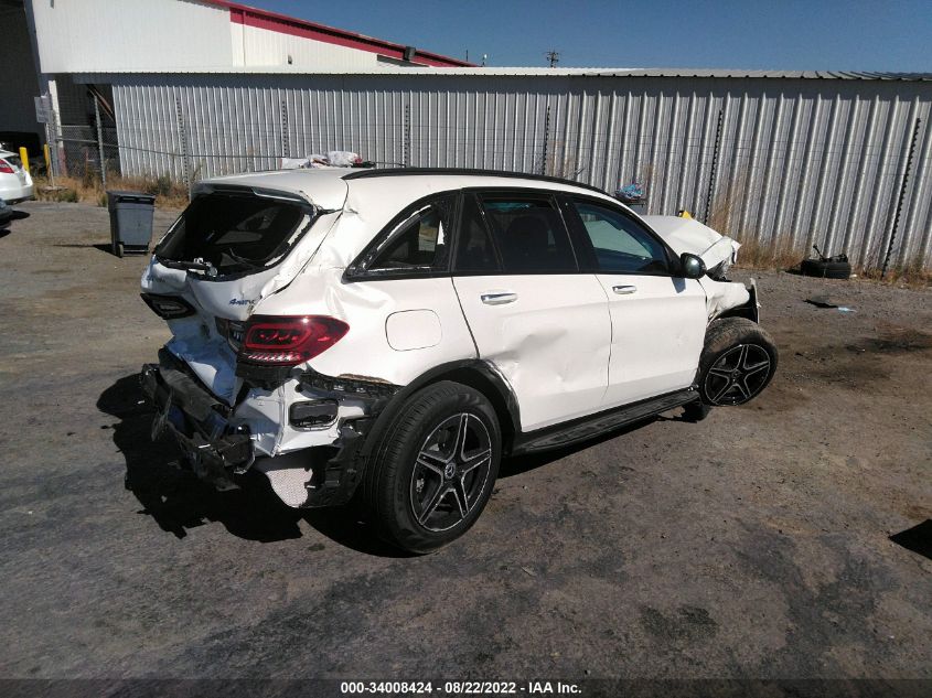 2022 MERCEDES-BENZ GLC GLC 300 VIN: W1N0G8EB2NV334716