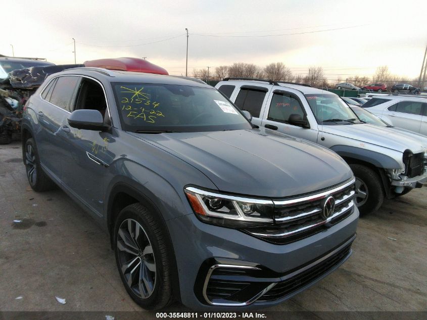 2021 VOLKSWAGEN ATLAS CROSS SPORT 3.6L V6 SEL PREMIUM VIN: 1V2FE2CA3MC229707