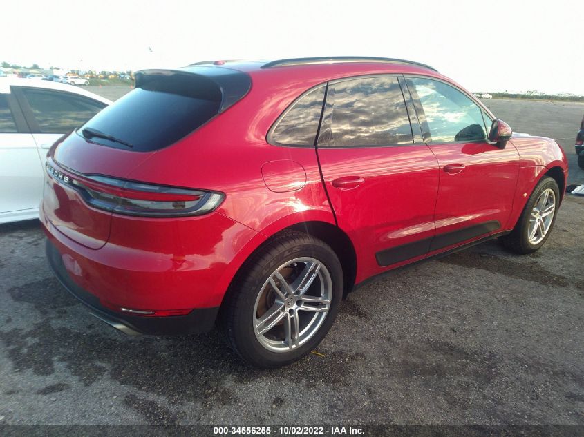2021 PORSCHE MACAN VIN: WP1AA2A51MLB02157