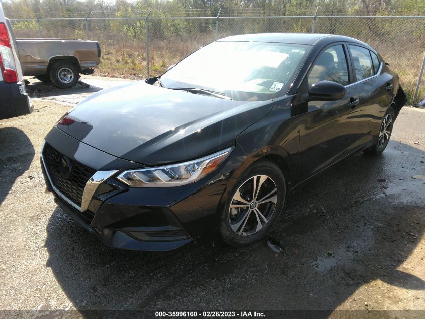 2022 NISSAN SENTRA SV VIN: 3N1AB8CV3NY249719
