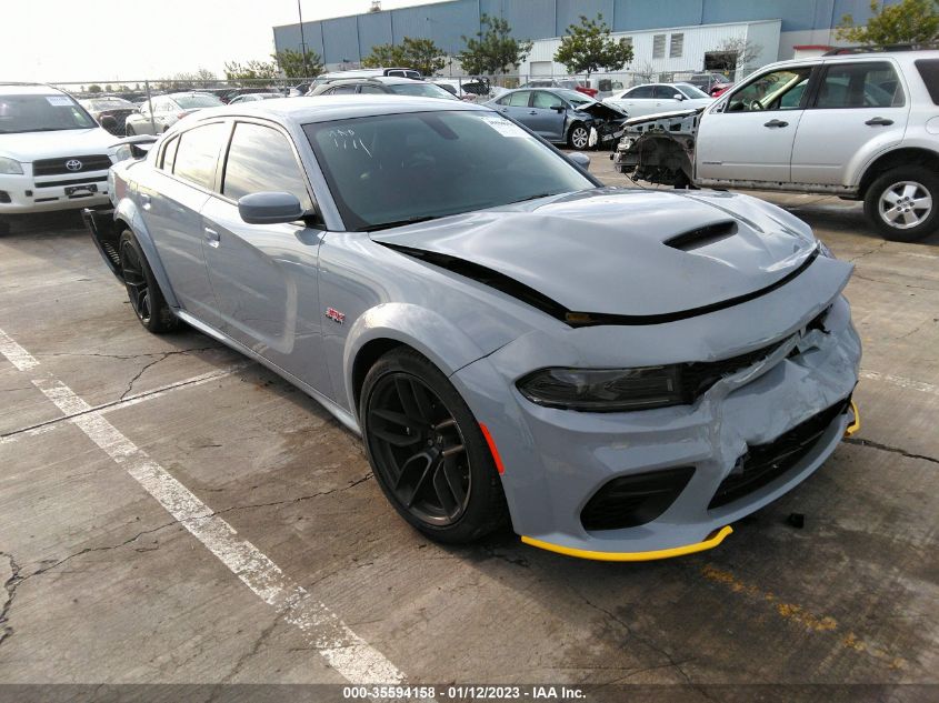 2022 DODGE CHARGER SCAT PACK WIDEBODY VIN: 2C3CDXGJ4NH204204