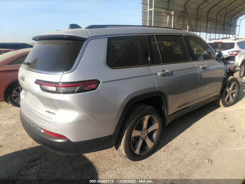 2021 JEEP GRAND CHEROKEE L LIMITED VIN: 1C4RJKBG6M8180750