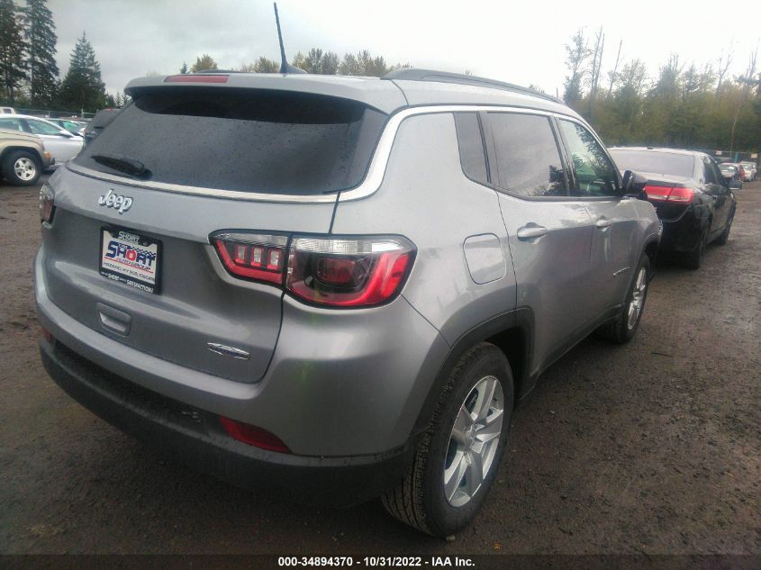 2022 JEEP COMPASS LATITUDE VIN: 3C4NJCBB8NT192832