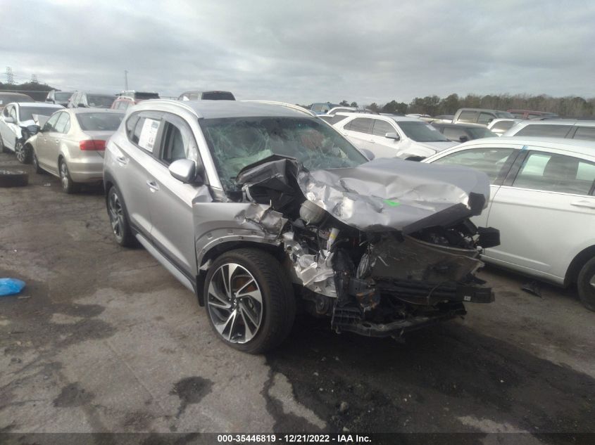 2021 HYUNDAI TUCSON SPORT VIN: KM8J33AL4MU321362