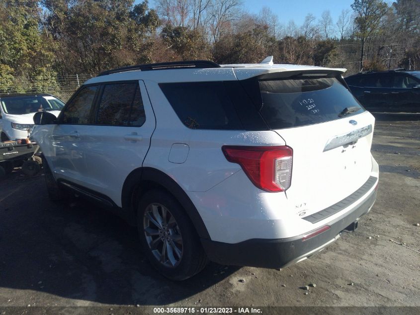 2021 FORD EXPLORER XLT VIN: 1FMSK7DH4MGC09682