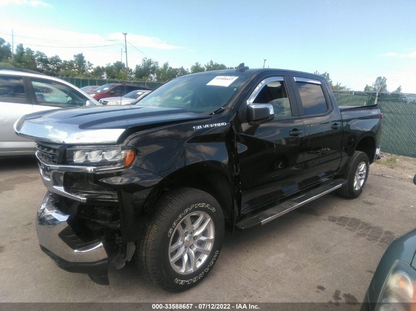2021 CHEVROLET SILVERADO 1500 LT VIN: 1GCUYDED4MZ155763