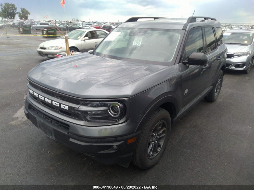 2021 FORD BRONCO SPORT BIG BEND VIN: 3FMCR9B60MRA19173