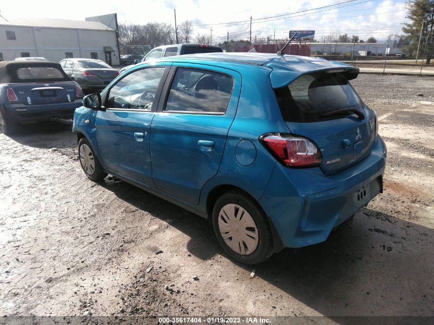 2022 MITSUBISHI MIRAGE ES/LE VIN: ML32AUHJ5NH007192