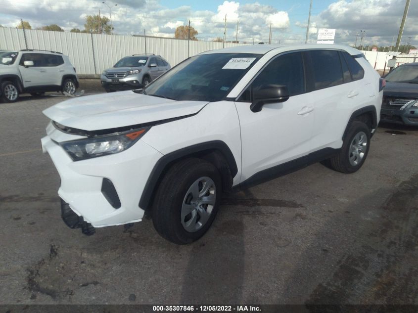 2022 TOYOTA RAV4 LE VIN: 2T3H1RFV0NC177904