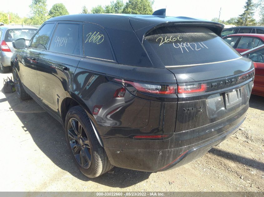2021 LAND ROVER RANGE ROVER VELAR R-DYNAMIC S VIN: SALYT2EX5MA311153