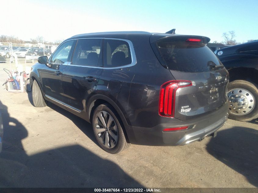 2021 KIA TELLURIDE EX VIN: 5XYP3DHC6MG113799