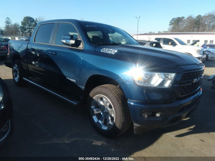 2022 RAM 1500 BIG HORN VIN: 1C6SRFFT6NN411665