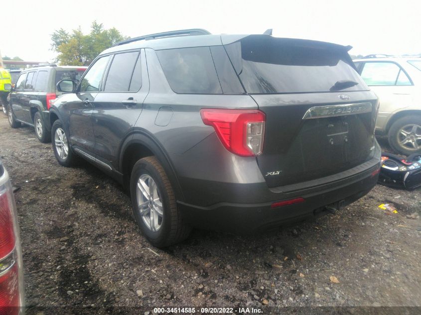 2021 FORD EXPLORER XLT VIN: 1FMSK8DHXMGA58630