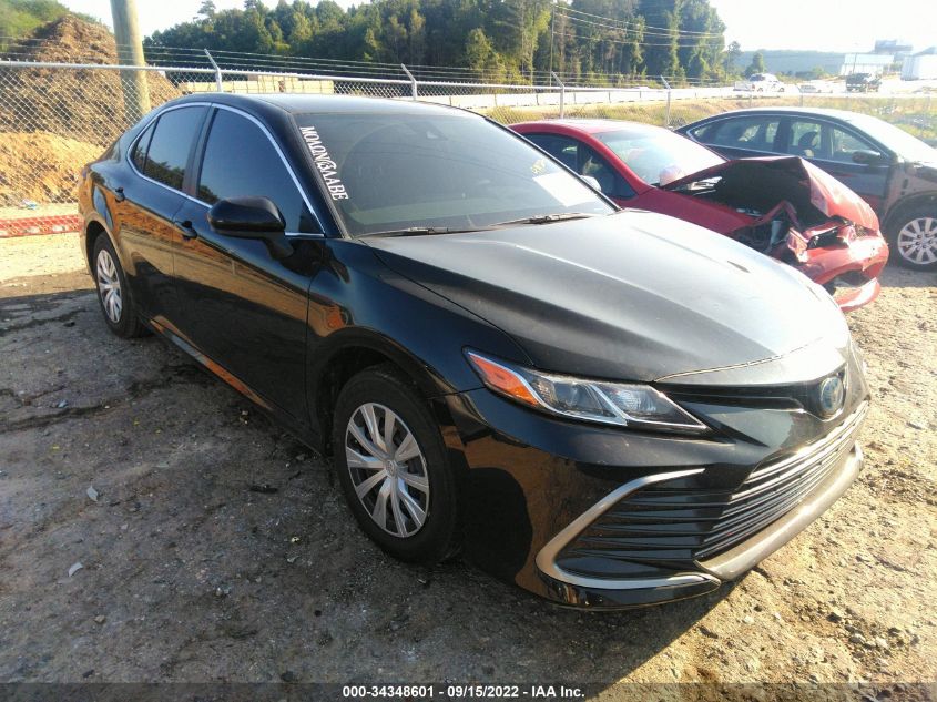 2021 TOYOTA CAMRY HYBRID LE VIN: 4T1C31AK1MU558525