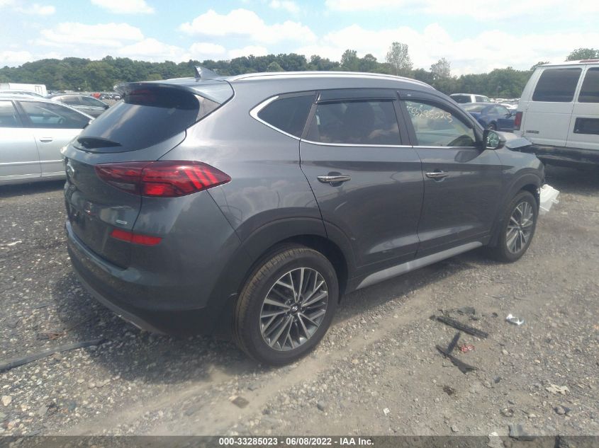 2021 HYUNDAI TUCSON LIMITED VIN: KM8J3CAL2MU301398