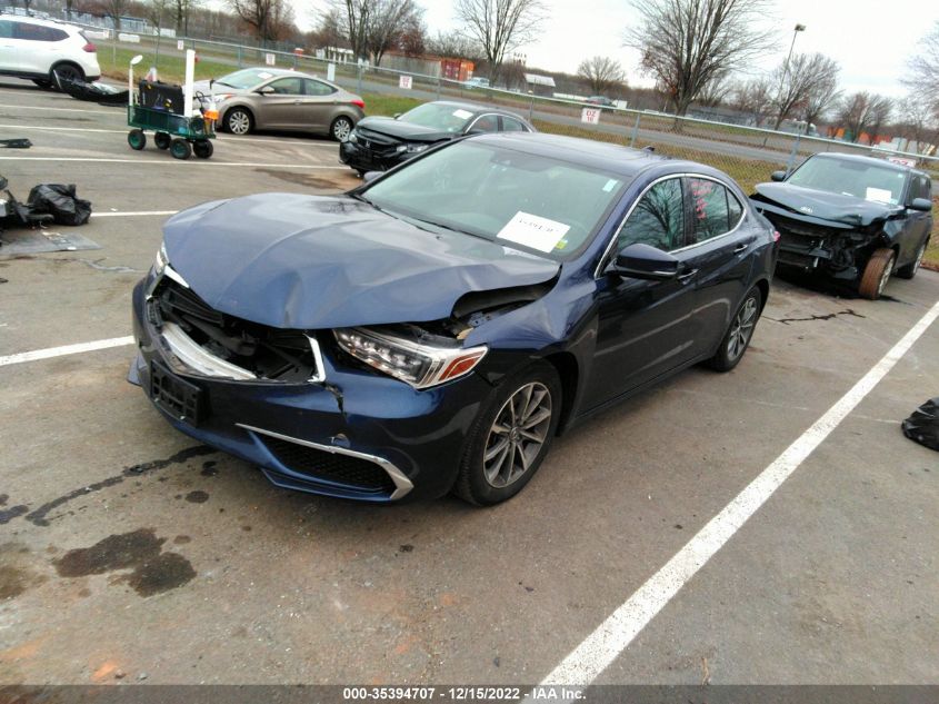 2020 ACURA TLX W/TECHNOLOGY PKG VIN: 19UUB1F53LA015676