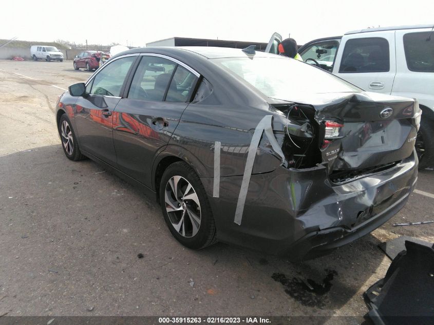 2022 SUBARU LEGACY PREMIUM VIN: 4S3BWAD62N3011650
