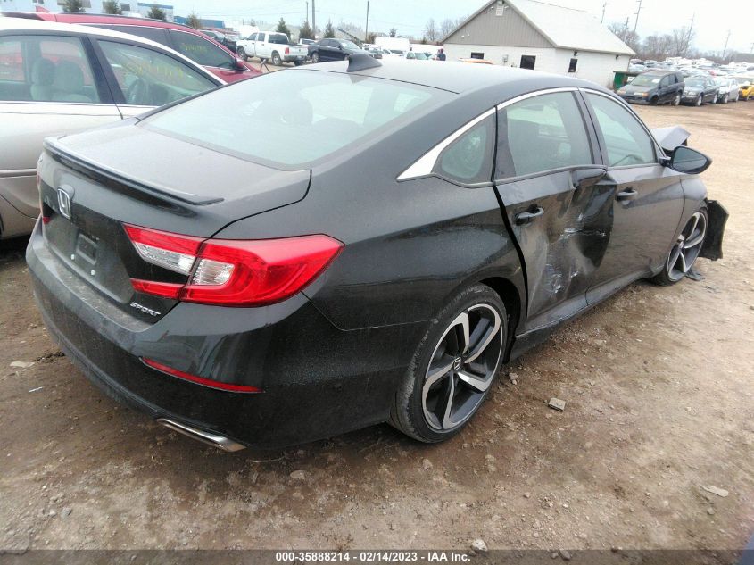 2022 HONDA ACCORD SEDAN SPORT VIN: 1HGCV1F3XNA025416