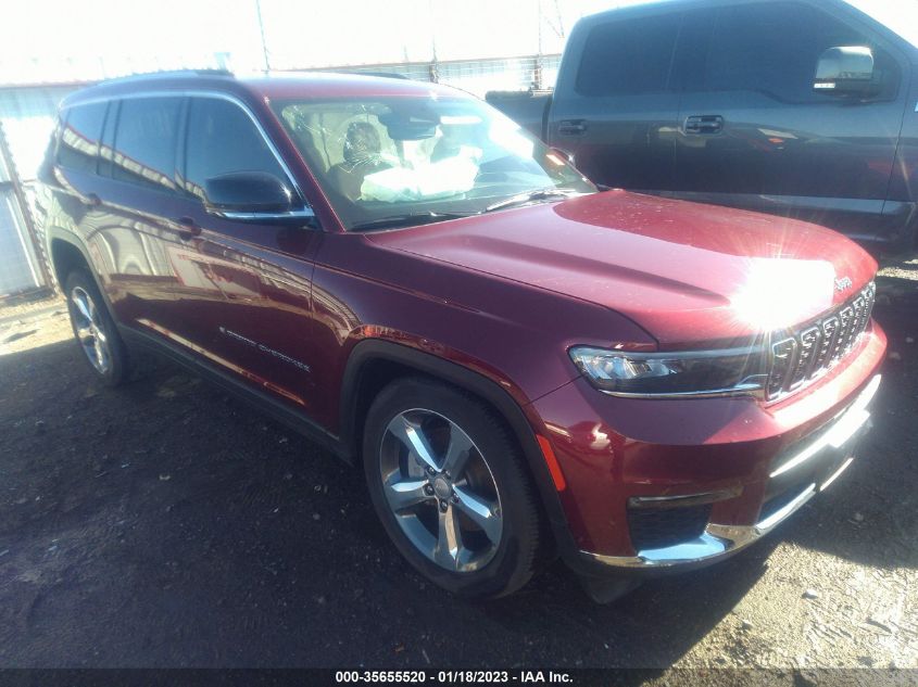 2022 JEEP GRAND CHEROKEE L LIMITED VIN: 1C4RJKBGXN8506342