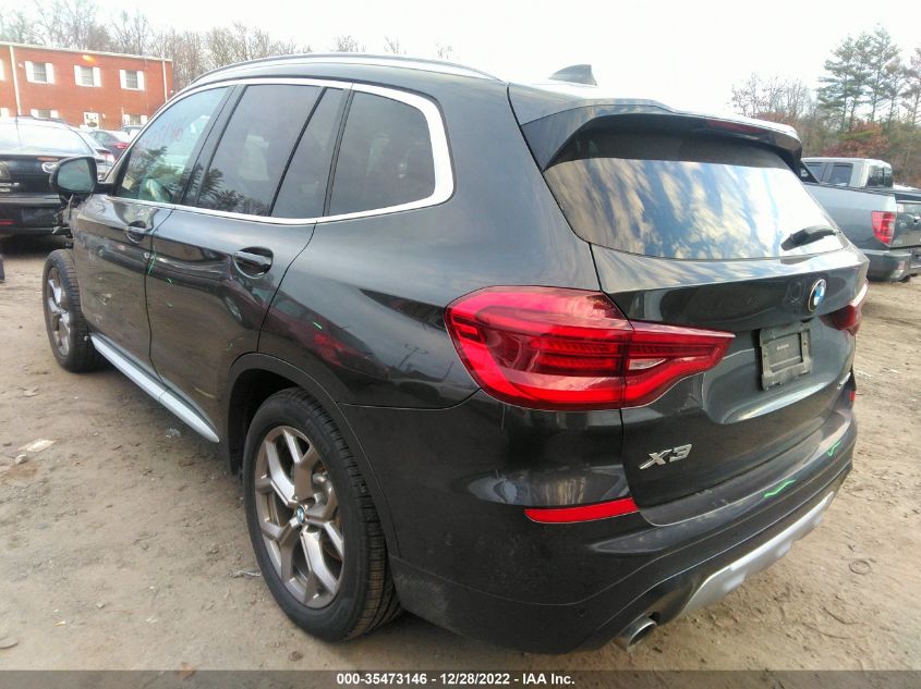 2020 BMW X3 XDRIVE30I VIN: 5UXTY5C03L9B89680