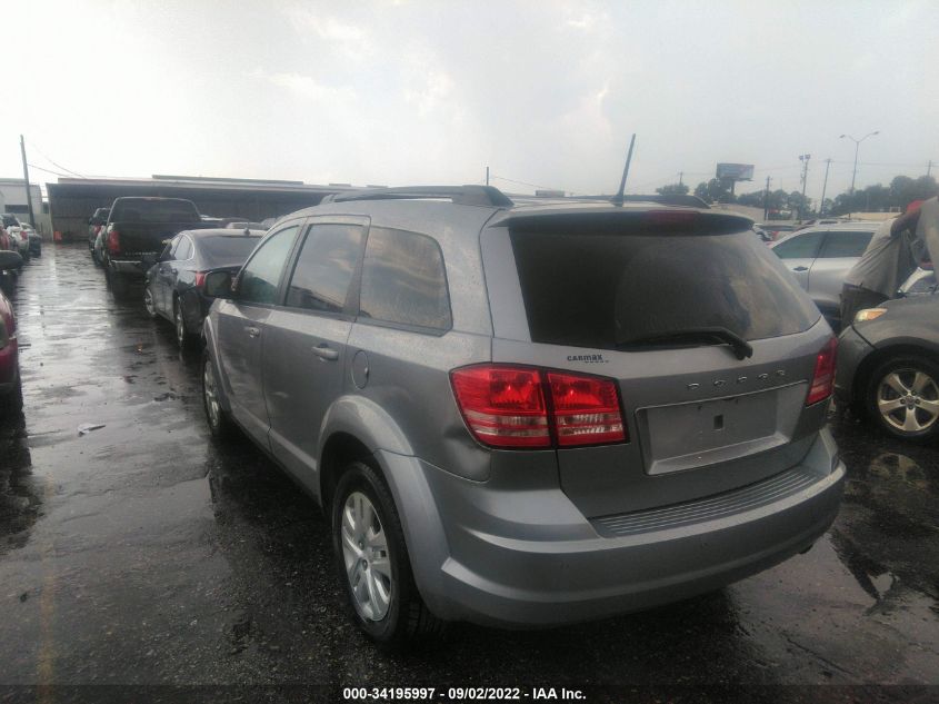 2020 DODGE JOURNEY SE VALUE VIN: 3C4PDCABXLT207121