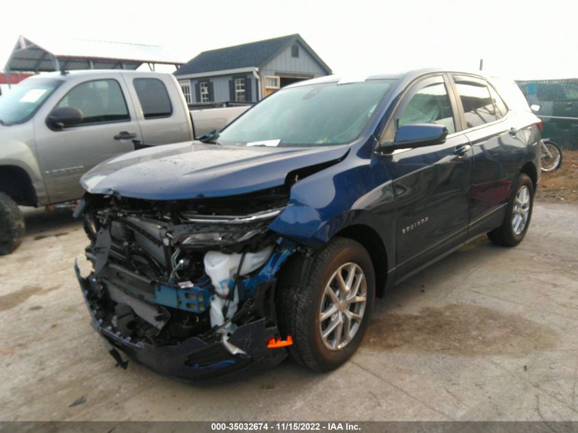 2022 CHEVROLET EQUINOX LT VIN: 3GNAXUEV1NS222663