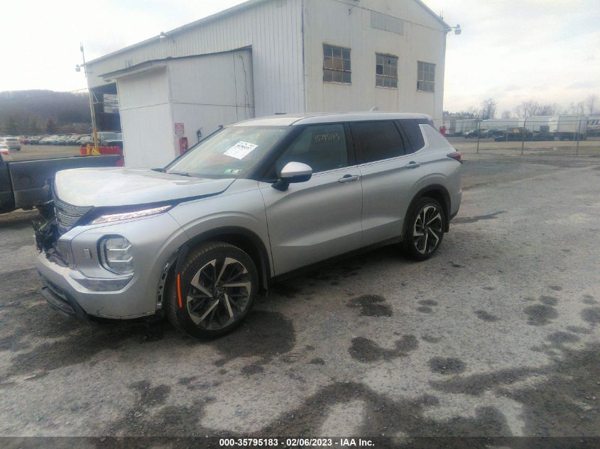 2022 MITSUBISHI OUTLANDER ES VIN: JA4J4TA87NZ047618