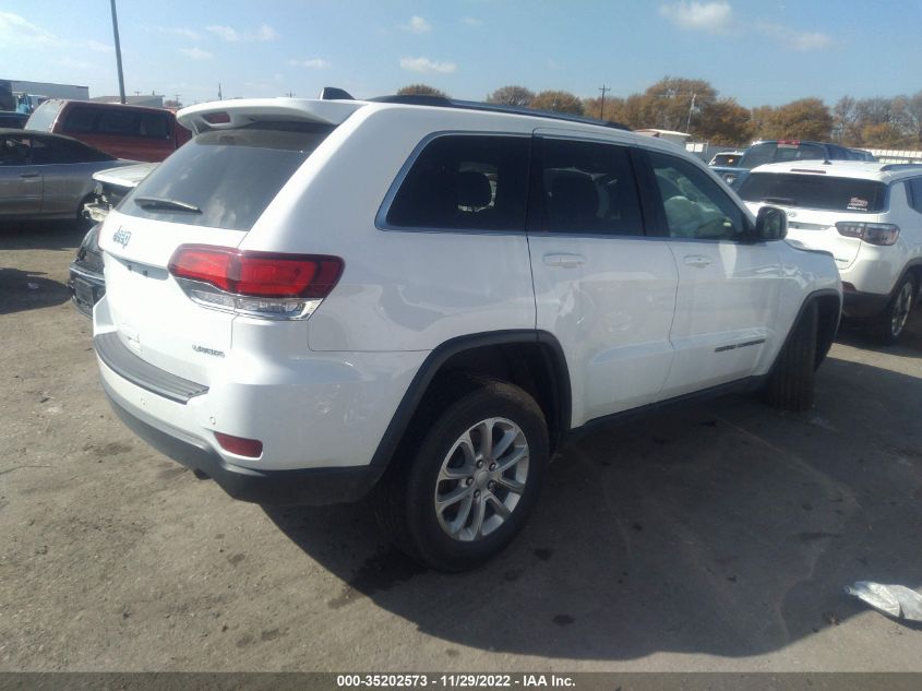 2021 JEEP GRAND CHEROKEE LAREDO E VIN: 1C4RJEAGXMC625412