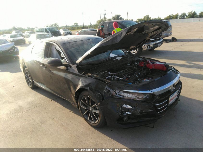 2022 HONDA ACCORD SEDAN EX-L VIN: 1HGCV1F5XNA059891