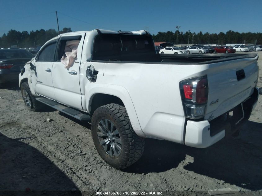 2020 TOYOTA TACOMA 4WD LIMITED VIN: 3TMGZ5AN3LM329868