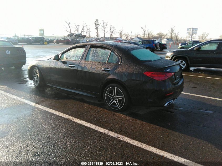 2023 MERCEDES-BENZ C-CLASS C 300 VIN: W1KAF4HB3PR081247