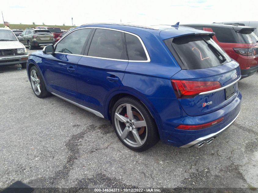 2021 AUDI SQ5 PREMIUM PLUS VIN: WA1B4AFY6M2109244