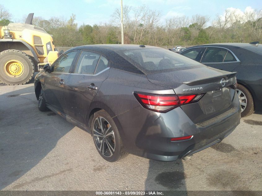 2022 NISSAN SENTRA SR VIN: 3N1AB8DV2NY300030