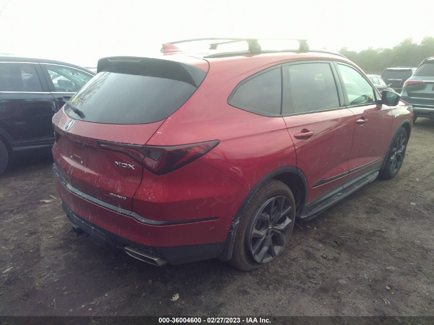 2022 ACURA MDX W/A-SPEC PACKAGE VIN: 5J8YE1H03NL031250