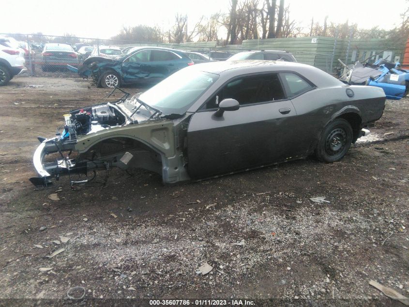 2022 DODGE CHALLENGER R/T SCAT PACK WIDEBODY VIN: 2C3CDZFJ7NH168277
