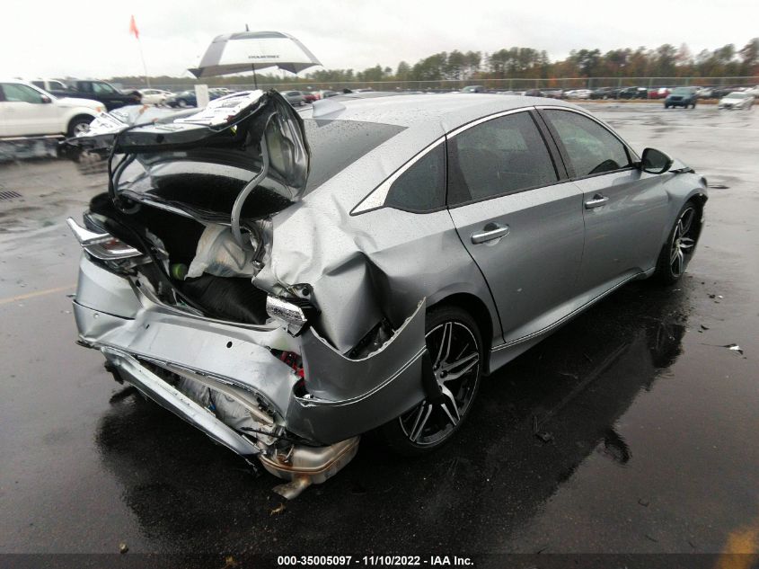 2021 HONDA ACCORD SEDAN TOURING VIN: 1HGCV2F94MA006532