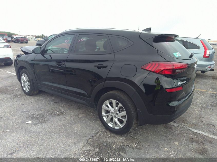 2021 HYUNDAI TUCSON VALUE VIN: KM8J3CA41MU290032