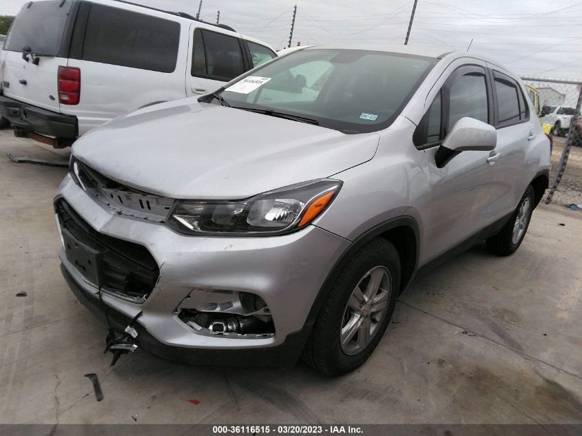 2022 CHEVROLET TRAX LS VIN: KL7CJKSM3NB527710