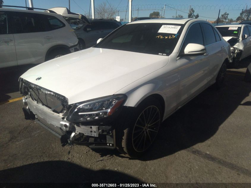 2021 MERCEDES-BENZ C-CLASS C 300 VIN: W1KWF8DB1MR615263