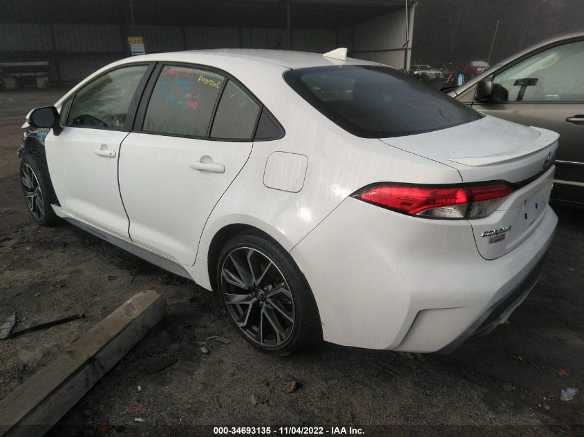 2022 TOYOTA COROLLA SE/SE NIGHTSHADE/APEX SE VIN: JTDS4MCE4NJ084045