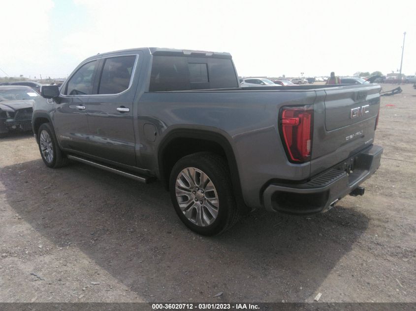 2022 GMC SIERRA 1500 LIMITED DENALI VIN: 1GTU9FEL6NZ220985