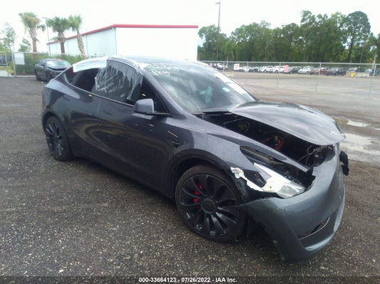 2022 TESLA MODEL Y PERFORMANCE VIN: 7SAYGDEF1NF316943