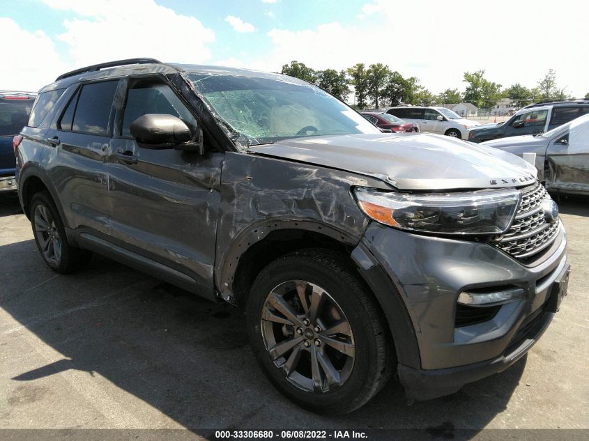 2021 FORD EXPLORER XLT VIN: 1FMSK8DHXMGA10853