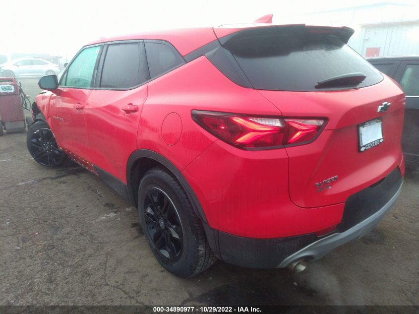 2021 CHEVROLET BLAZER LT VIN: 3GNKBCRS5MS567755